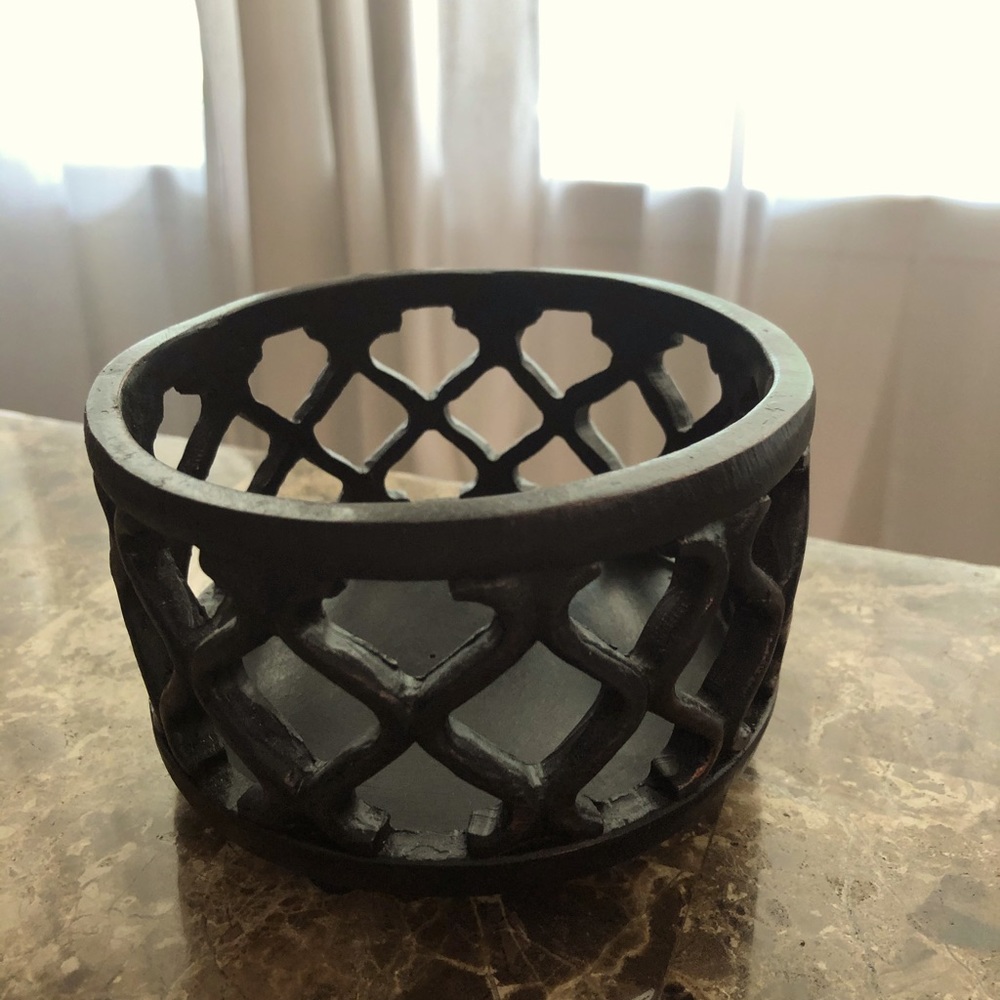 Candle Holder Use With Glass Jar Candle